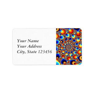 Hypn0sis - Fractal Art Etiket