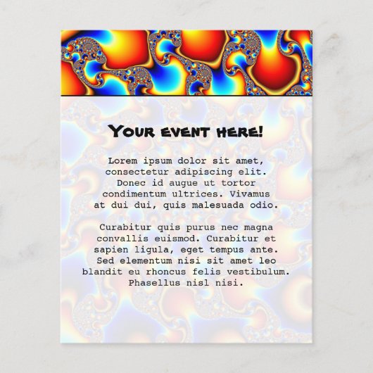 Hypn0sis - Fractal Art Flyer (Voorkant)