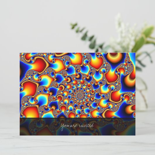 Hypn0sis - Fractal Art Kaart (Staand voorkant)