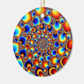 Hypn0sis - Fractal Art Keramisch Ornament (Links)