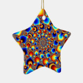 Hypn0sis - Fractal Art Keramisch Ornament (Rechts)