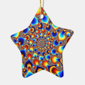 Hypn0sis - Fractal Art Keramisch Ornament (Links)