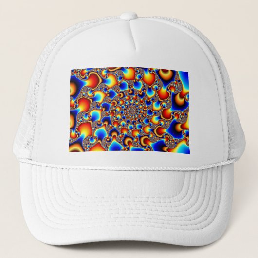 Hypn0sis - Fractal Art Trucker Pet (Voorkant)