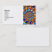 Hypn0sis - Fractal Art Visitekaartje (Voorkant / Achterkant)