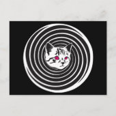 Hypno-Cat Briefkaart (Voorkant)