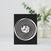 Hypno-Cat Briefkaart (Staand voorkant)