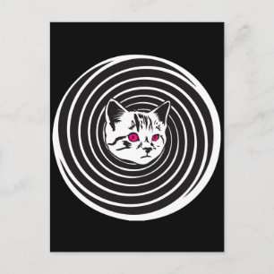 Hypno-Cat Briefkaart