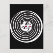Hypno-Cat Briefkaart (Voorkant)
