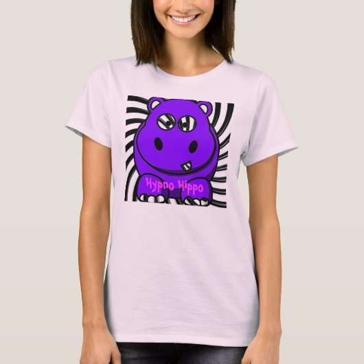 Hypno Hippo T-shirt (Voorkant)