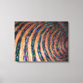 Hypno lijnen schilderen kunst canvas afdruk (Voorkant)