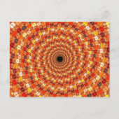 Hypno Orb - Fractaal Briefkaart (Voorkant)