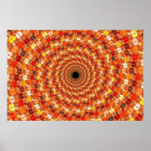 Hypno Orb - Fractaal Poster (Voorkant)