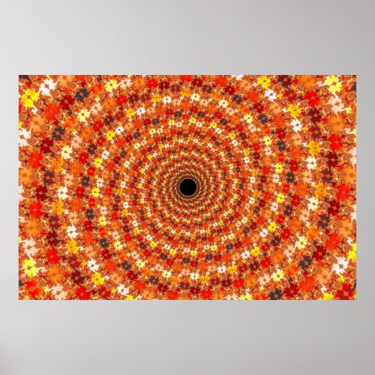 Hypno Orb - Fractaal Poster (Voorkant)