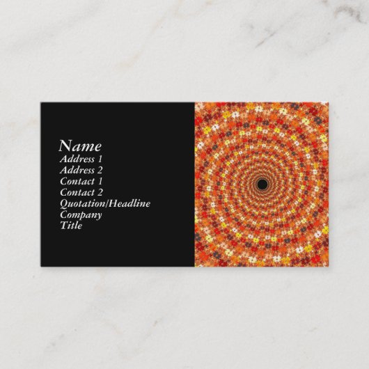 Hypno orb visitekaartje (Voorkant)