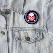 HYPNO SKULL-BUTTON RONDE BUTTON 5,7 CM (In situ)