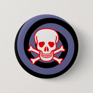 HYPNO SKULL-BUTTON RONDE BUTTON 5,7 CM