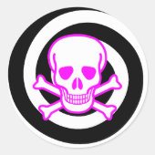 HYPNO SKULL STICKER (Voorkant)