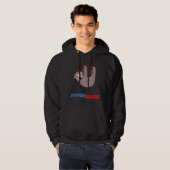 Hypno Sloth Hoodie (Voorkant volledig)