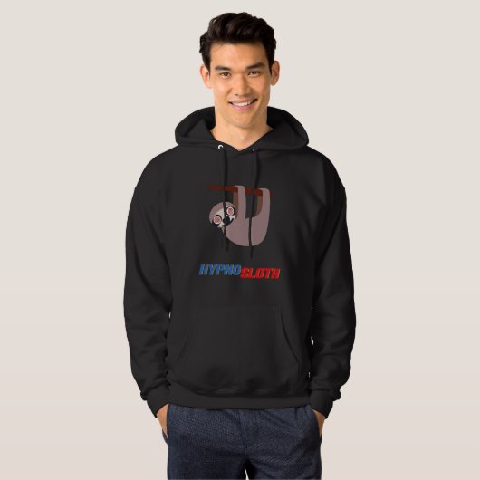 Hypno Sloth Hoodie (Voorkant volledig)
