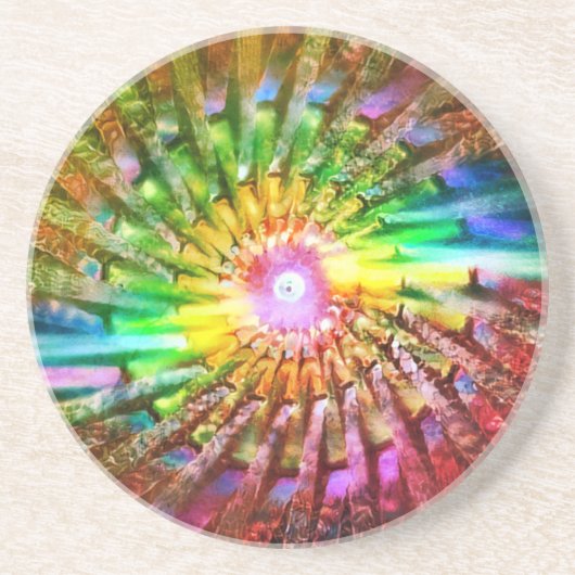 Hypno Zandsteen Onderzetter (Voorkant)