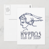 Hypnos Briefkaart (Voorkant / Achterkant)