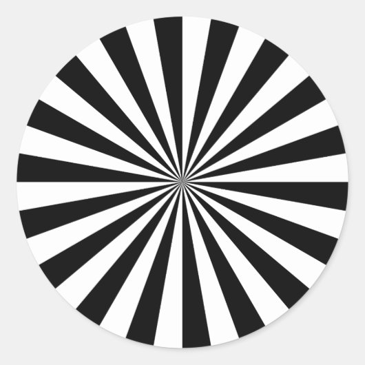 hypnoschijf ronde sticker (Voorkant)