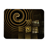 Hypnose Abstract art Premium Magnet Magneet (Horizontaal)
