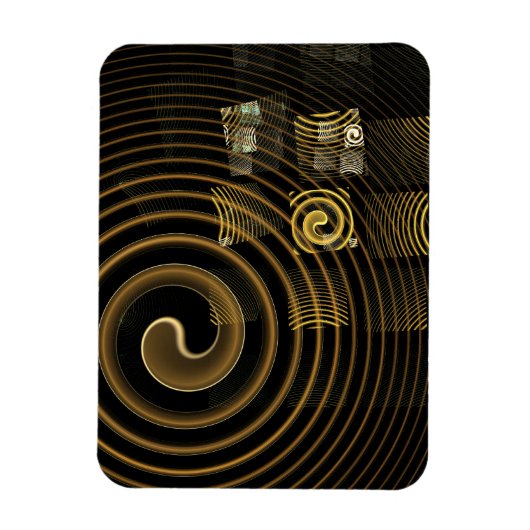 Hypnose Abstract art Premium Magnet Magneet (Verticaal)