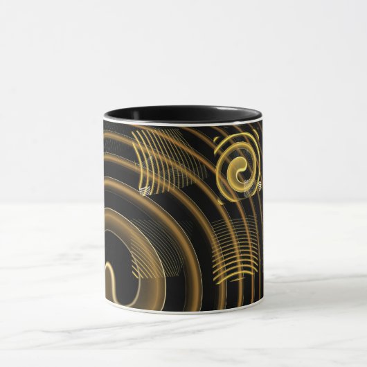 Hypnose Abstracte koffie Mok (Midden)