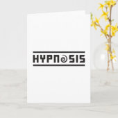 Hypnose Beste Hypnotist Hypnotizer Hypnotische Gif Kaart (Gele Bloem)