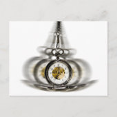 Hypnose draaiende klok briefkaart (Voorkant)