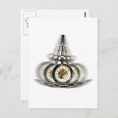 Hypnose draaiende klok briefkaart (Voorkant / Achterkant)