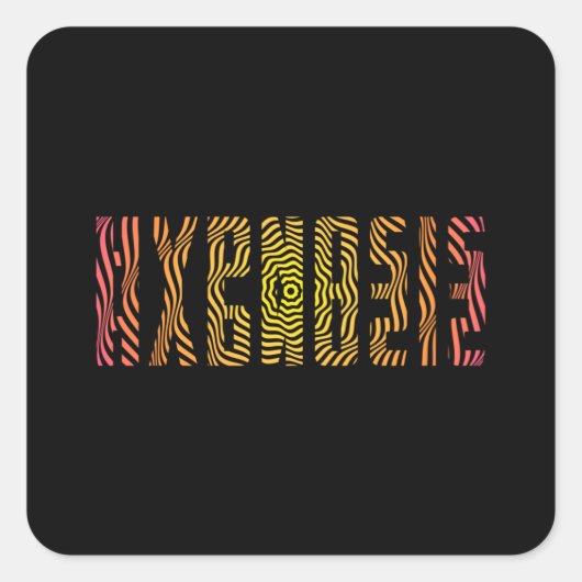 Hypnose hypnotiseur hypnotische hypnotizer beste c vierkante sticker (Voorkant)