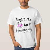 hypnose naar shirt vertrouw me dat ik hypnotherape (Voorkant)