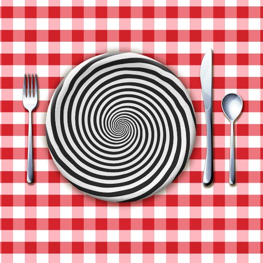 Hypnose papieren Bord