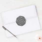 Hypnose spiraal geest bender Stickers