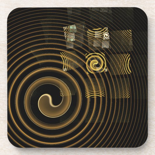 Hypnosis Abstract Art Cork Onderzetter (Voorkant)