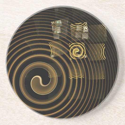Hypnosis Abstract Art Sandstone Onderzetter (Voorkant)