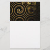 Hypnosis Abstract kunstwerk Briefpapier (Voorkant)