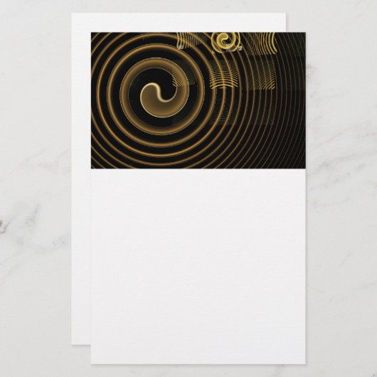 Hypnosis Abstract kunstwerk Briefpapier (Voorkant / Achterkant)