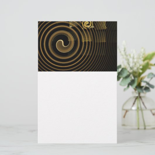 Hypnosis Abstract kunstwerk Briefpapier (Staand voorkant)