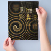 Hypnosis Abstracte Art Flyer (Hand)