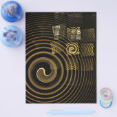 Hypnosis Abstracte Art Flyer (Enkel)