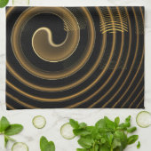 Hypnosis Abstracte Art Kitchen Towel Theedoek (Gevouwen)