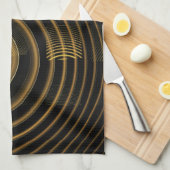 Hypnosis Abstracte Art Kitchen Towel Theedoek (Quarter Fold)