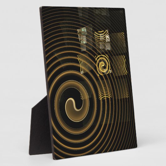 Hypnosis Abstracte Art Plaque Fotoplaat (Zijkant)