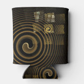 Hypnosis Abstracte kunst Blikjeskoeler (Achterkant)