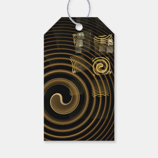 Hypnosis Abstracte kunst Cadeaulabel (Voorkant)