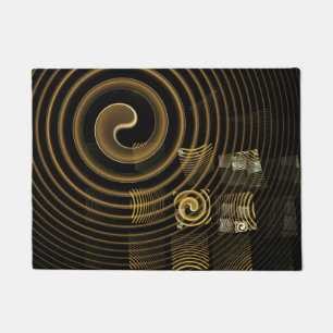 Hypnosis Abstracte kunst Deurmat