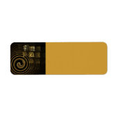 Hypnosis Abstracte kunst Etiket (Voorkant)